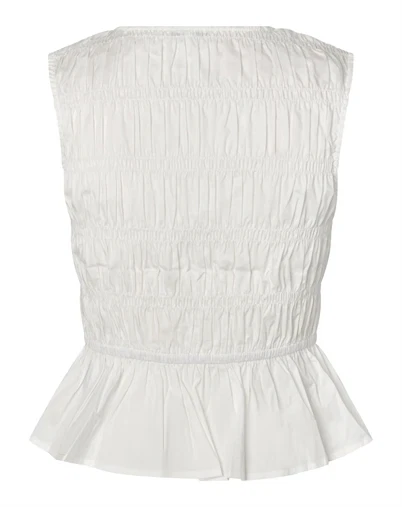 Mbym - Cyra- M Bluse - White